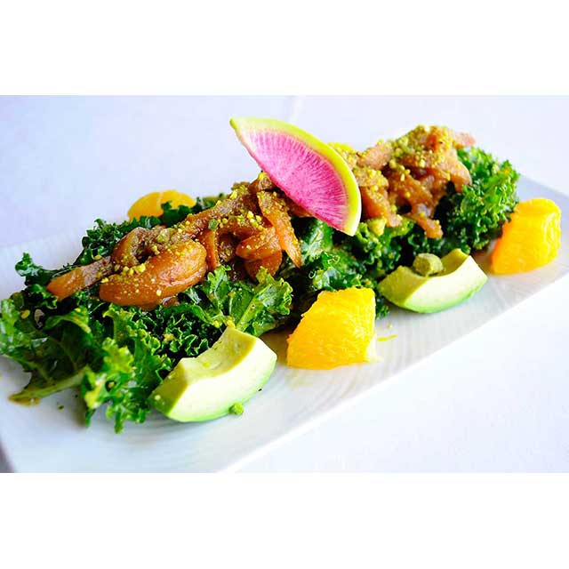 Apricot Kale Salad
