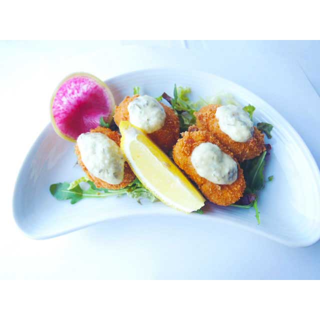 creamy sesame croquette