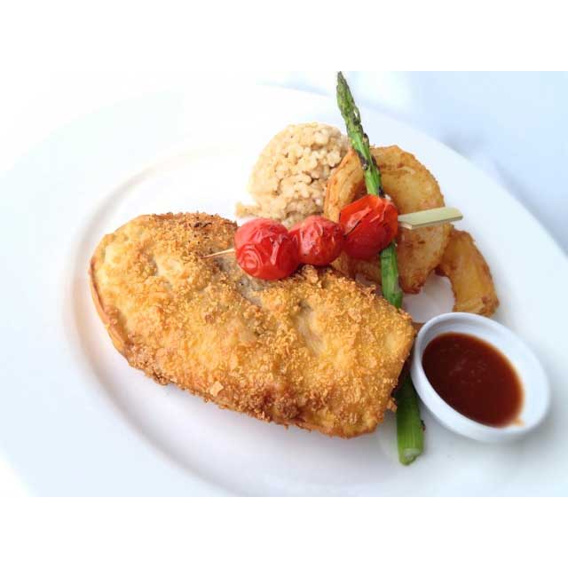 crispy eggplant cutlet
